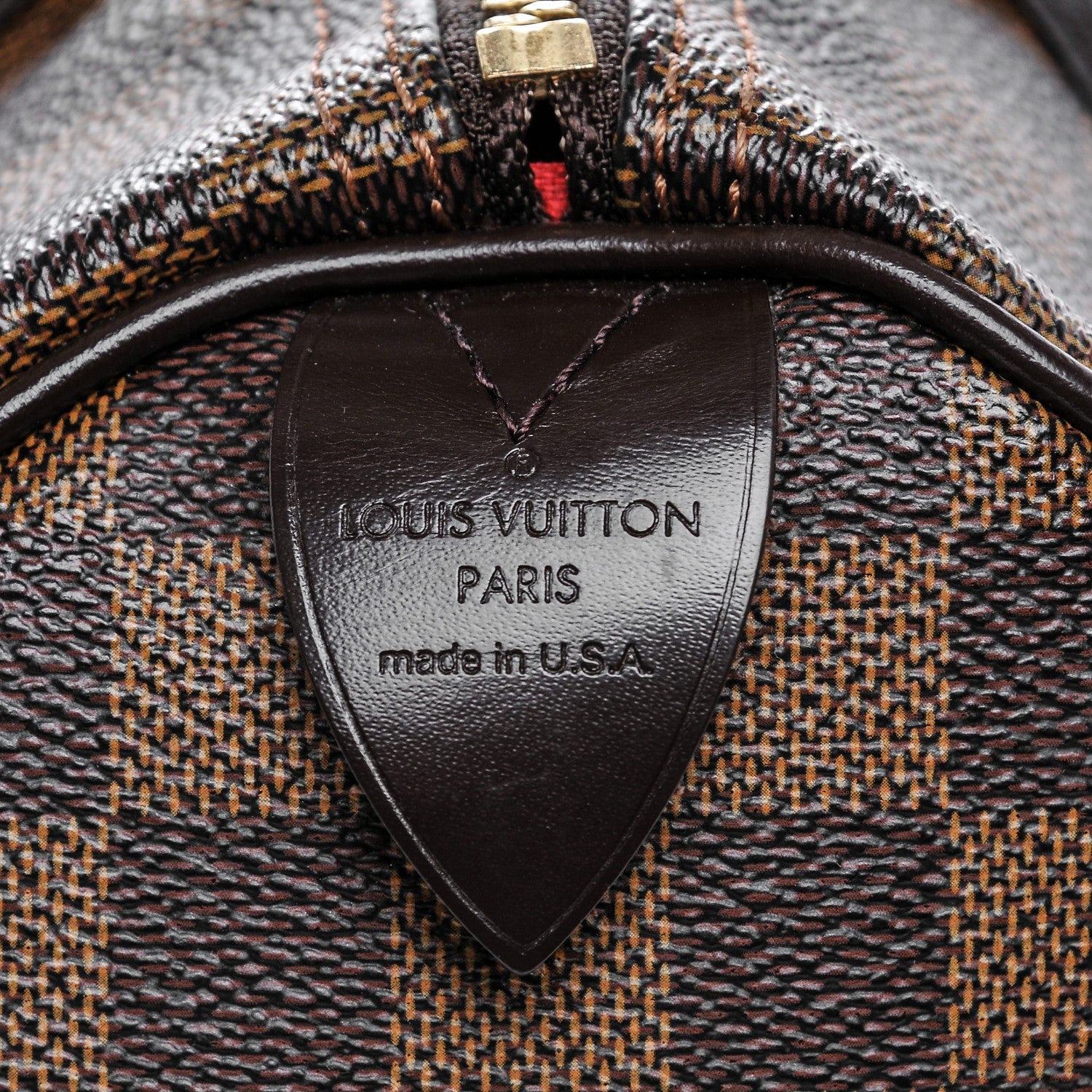 Louis Vuitton Damier Ebene Speedy 25 5 of 9