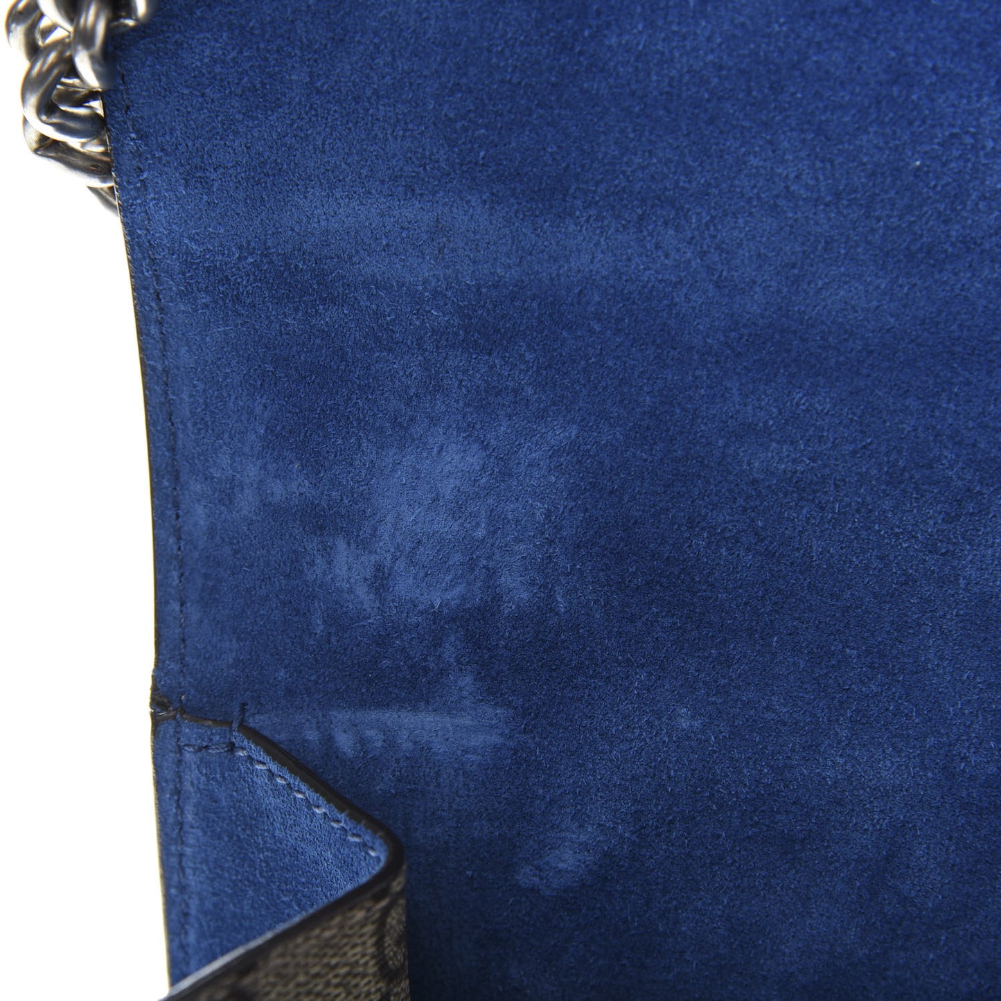GG Supreme Monogram Medium Dionysus Shoulder Bag Blue