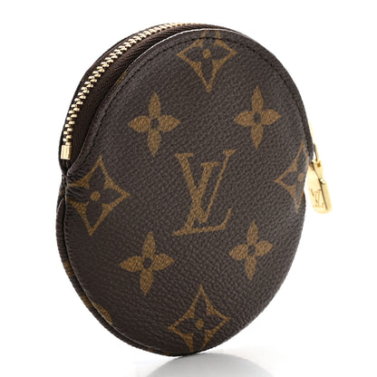 Louis Vuitton Monogram 2019 Christmas Animation Round Coin Purse Blue 3 of 8