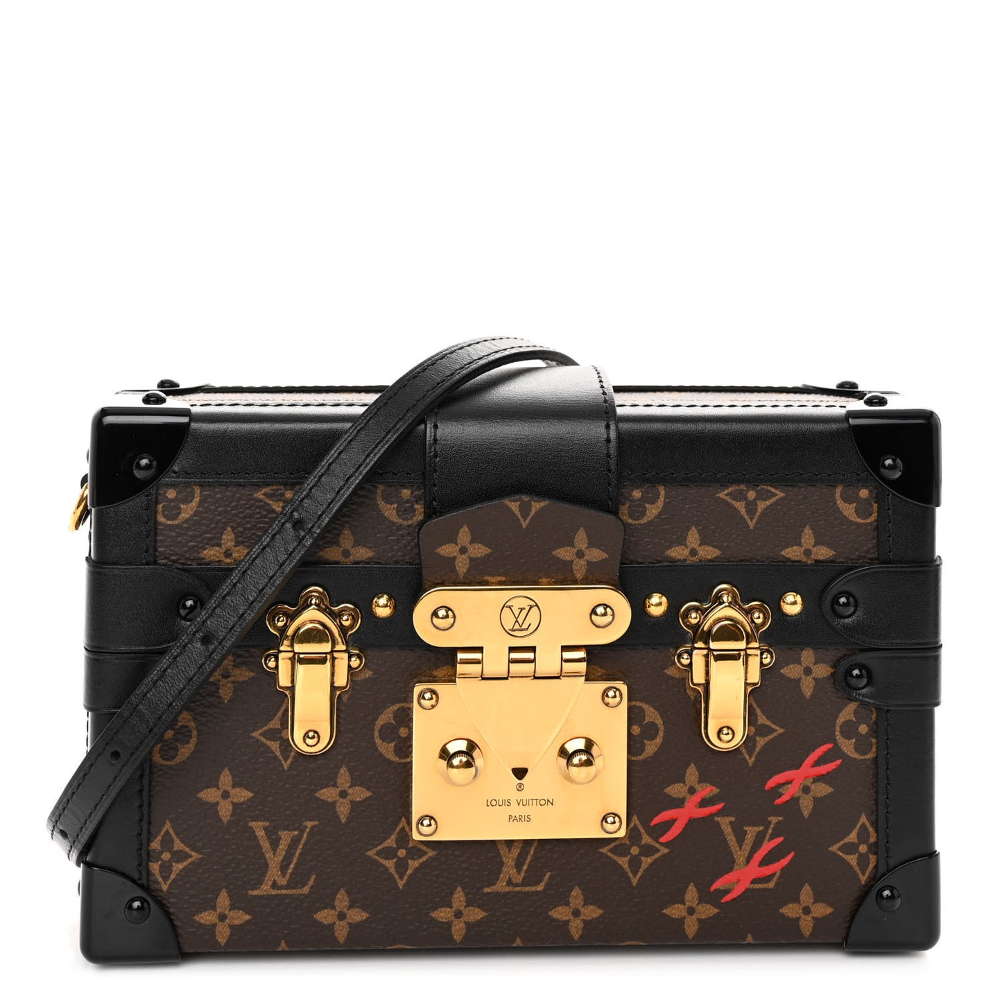 Monogram Petite Malle Black