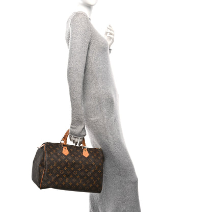 Louis Vuitton Monogram Speedy 35 2 of 10