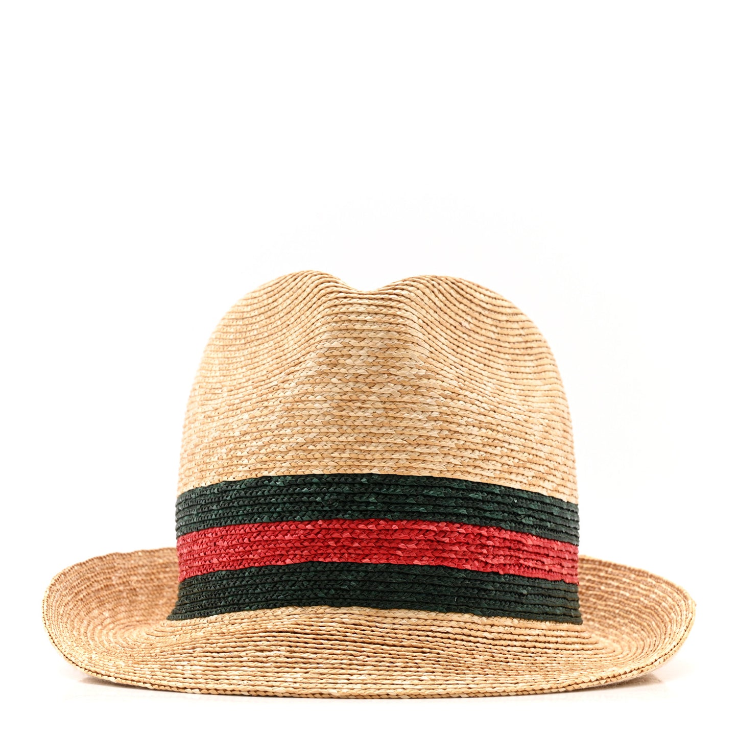 Abaca Straw Web Fedora Hat M