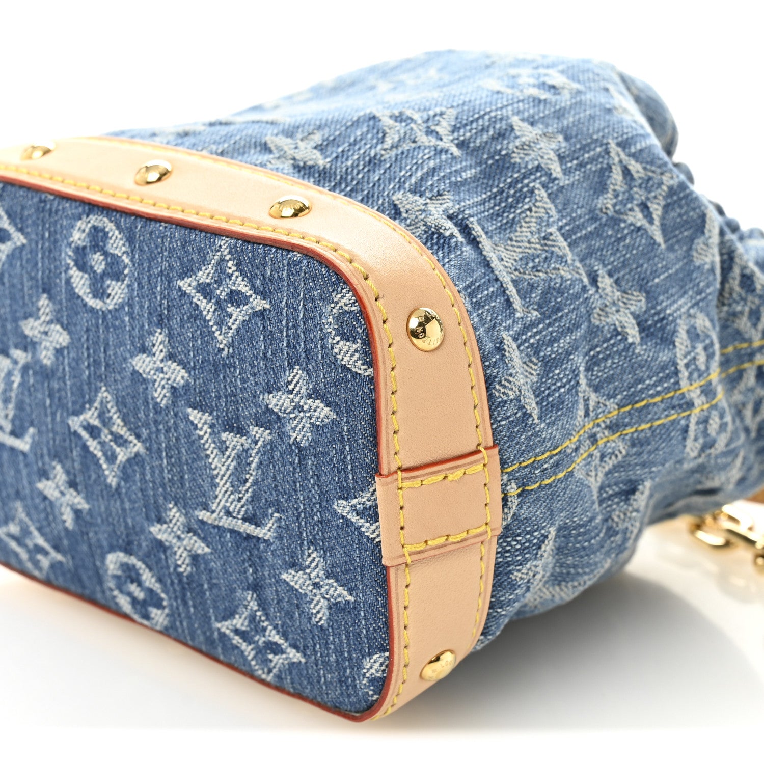 Louis Vuitton Monogram Denim Nano Noe Blue 1773796 – FASHIONPHILE