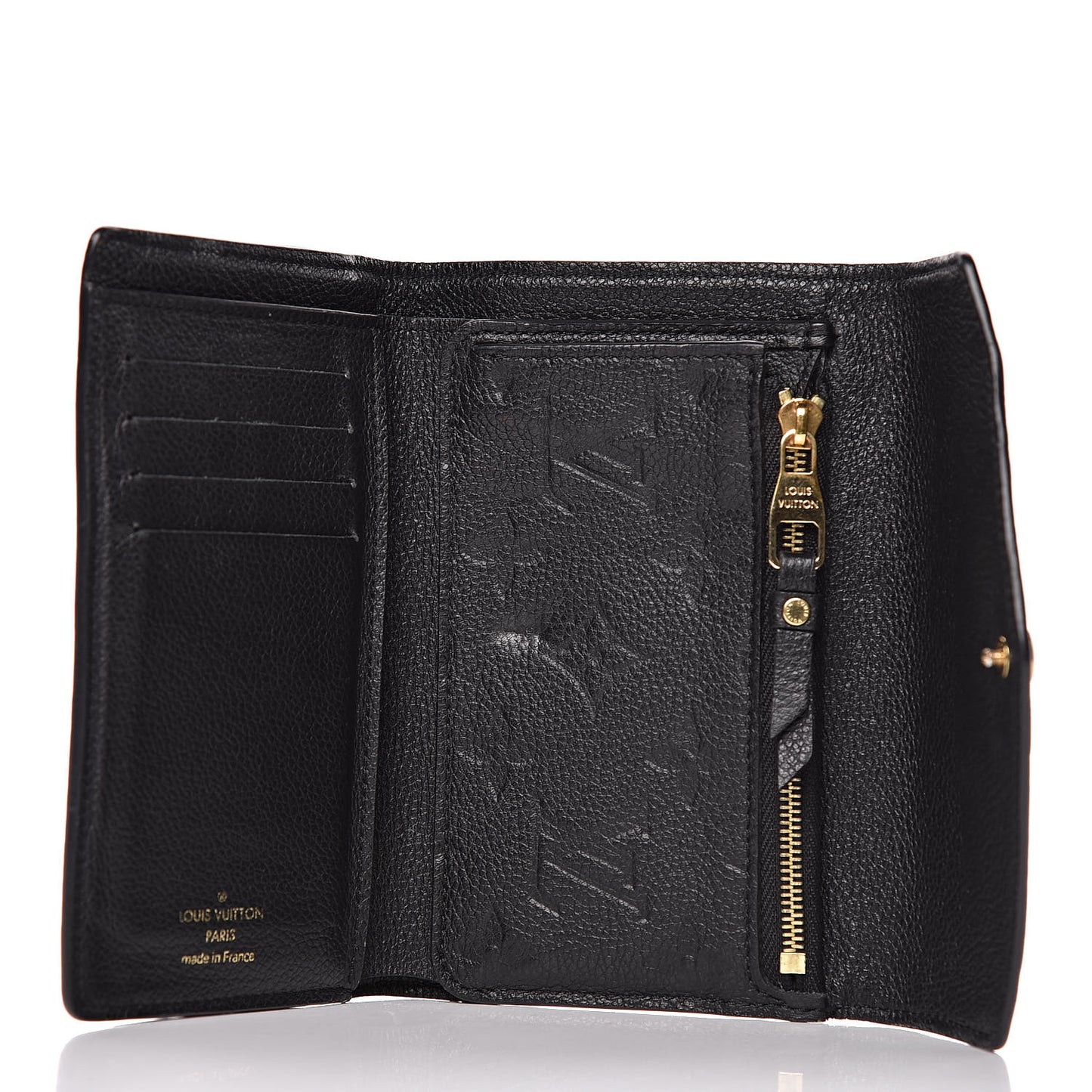 Empreinte Compact Curieuse Wallet Black
