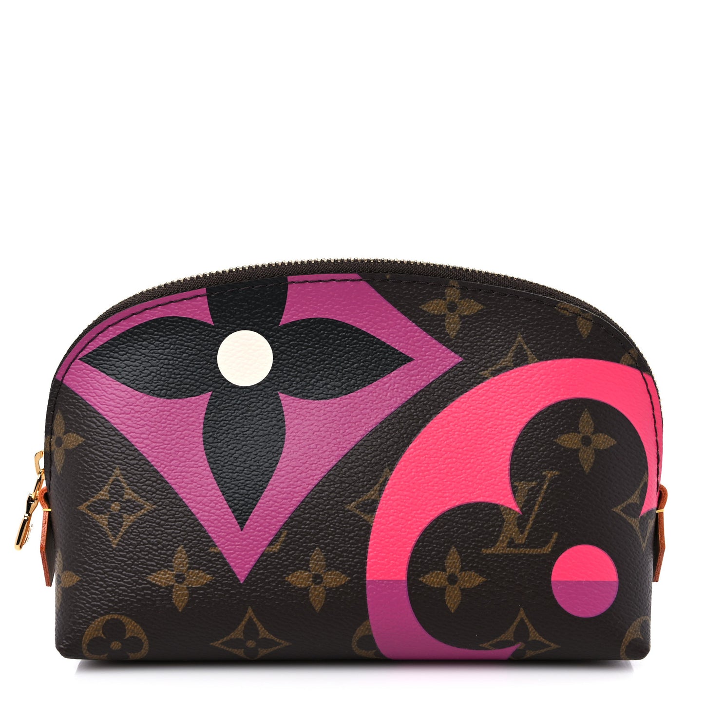 Monogram Game On Cosmetic Pouch