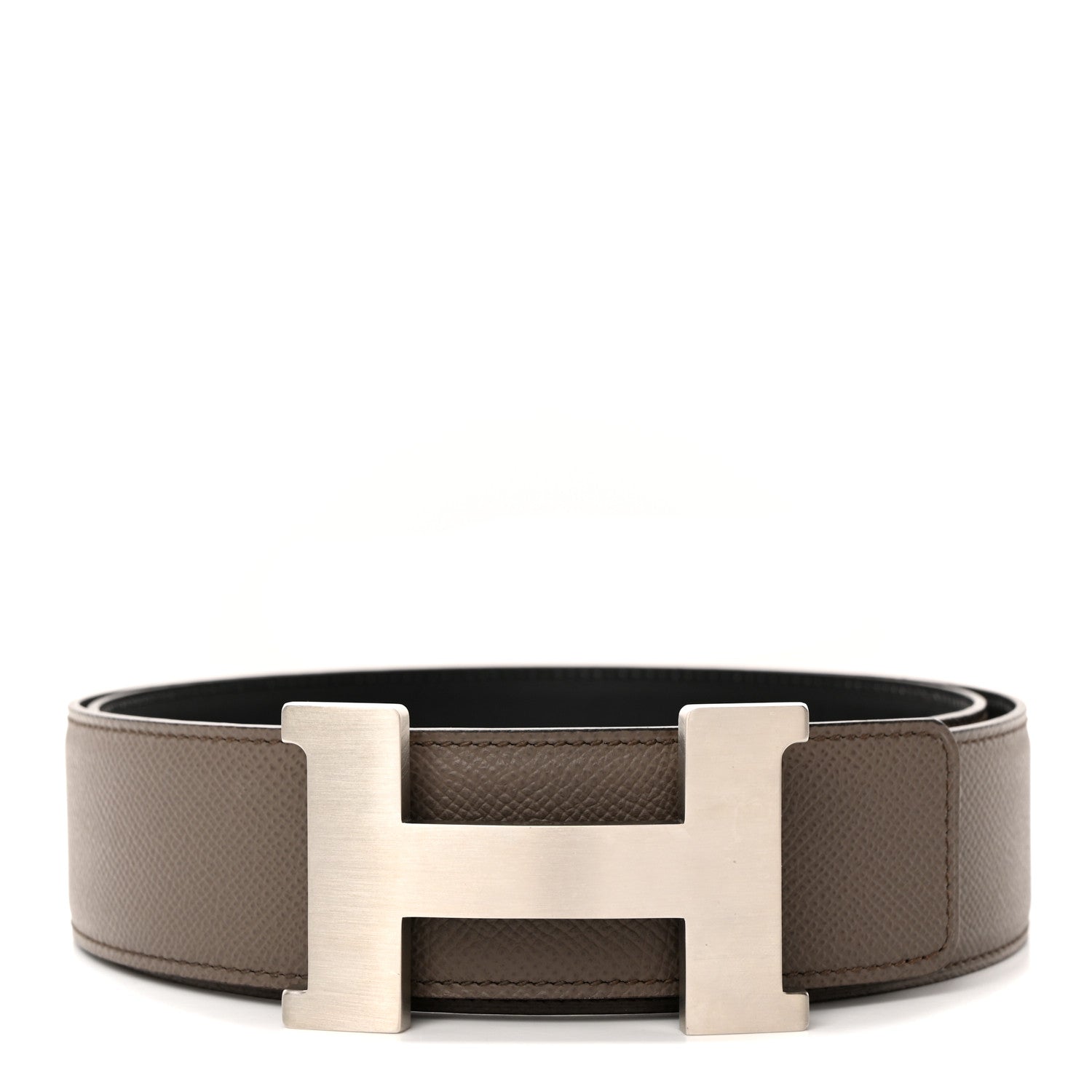 Hermes Epsom Box 42mm Constance Belt 95 38 Etain Black 1 of 7