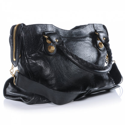 Balenciaga Agneau Giant 21 Gold Hardware City Black 3 of 10