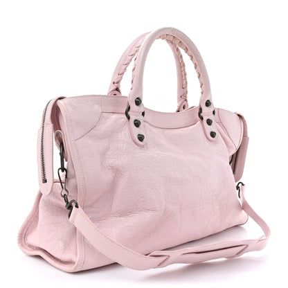 Balenciaga Agneau Classic Hardware City Rose Poudre Rose Petunia 3 of 17