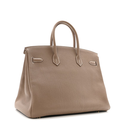 Hermes Togo BIRKIN 35 Etoupe 3 of 16