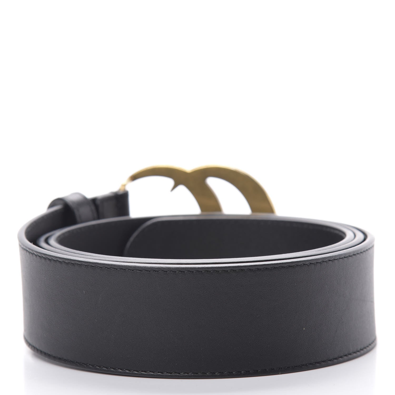Gucci Calfskin Double G 40mm Belt 100 40 Black 2 of 6