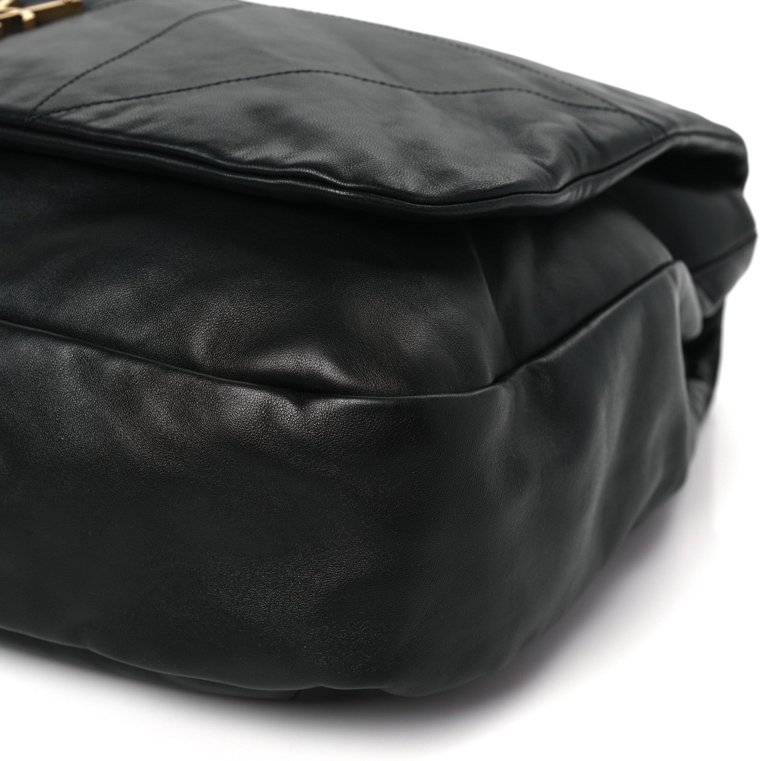 Saint Laurent Lambskin Matelasse Monogram Large Jamie 4.3 Black 9 of 9