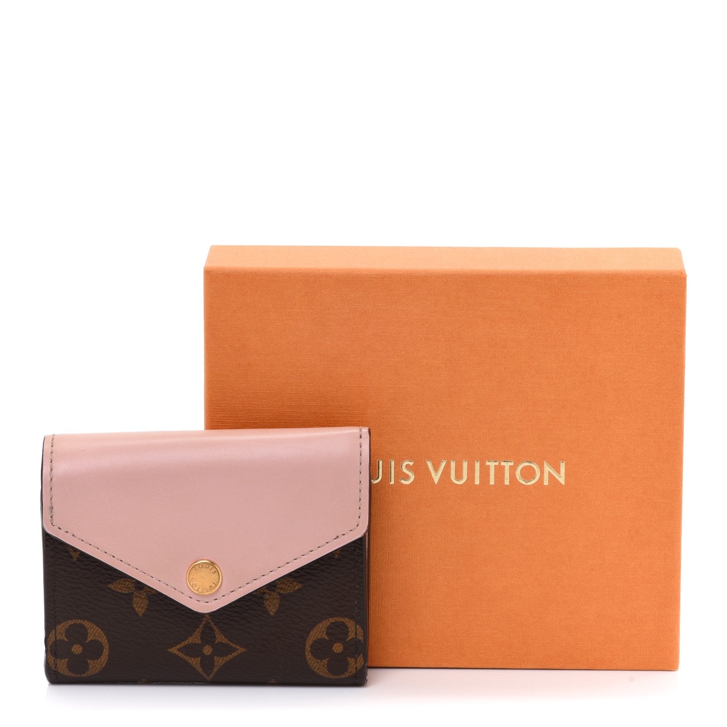 Louis Vuitton Monogram Zoe Wallet Rose Ballerine 14 of 14