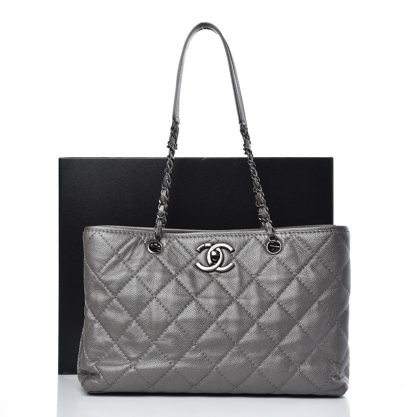 Caviar Medium Be Caviar Tote Silver