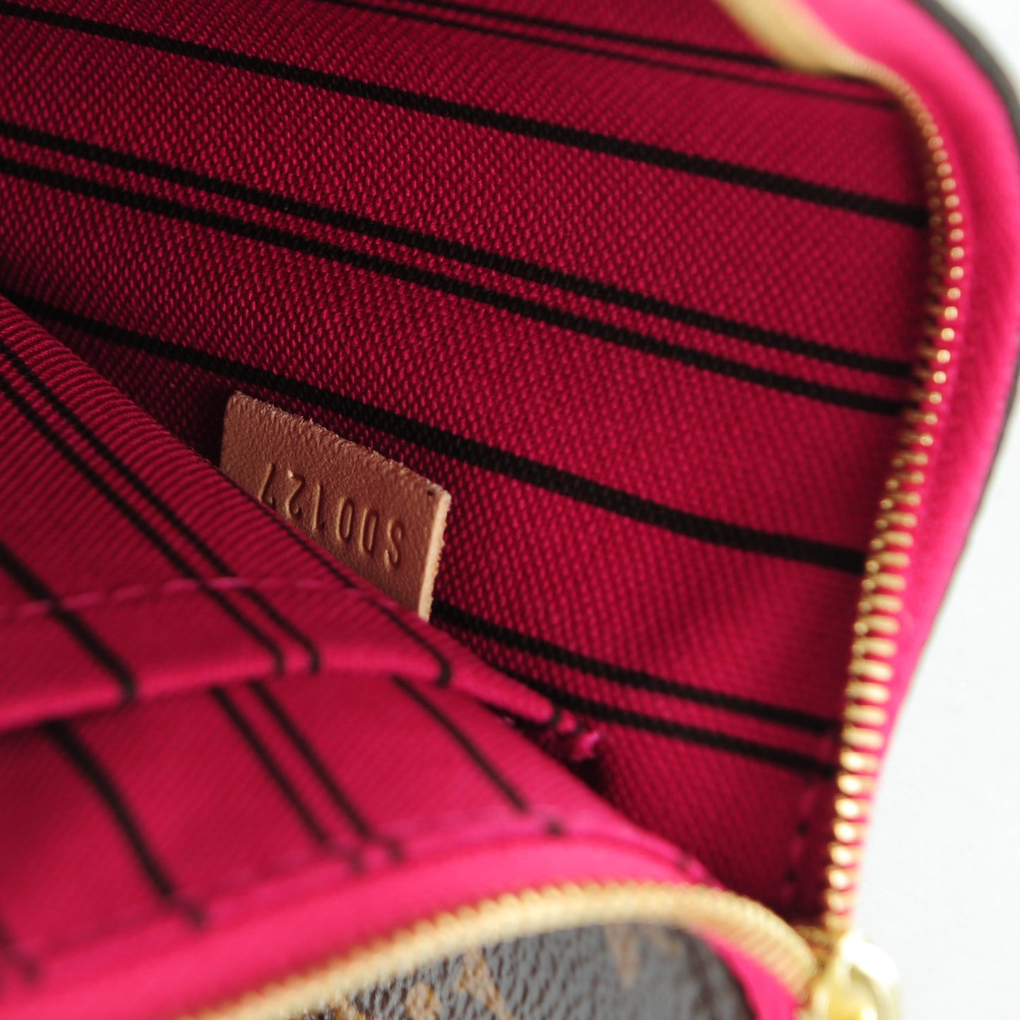 Monogram Neverfull MM GM Pochette Pivoine