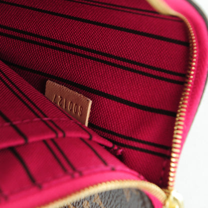 Louis Vuitton Monogram Neverfull MM GM Pochette Pivoine 7 of 7