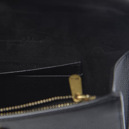 Christian Dior Grained Calfskin Saddle Belt Bag Black 7 of 12