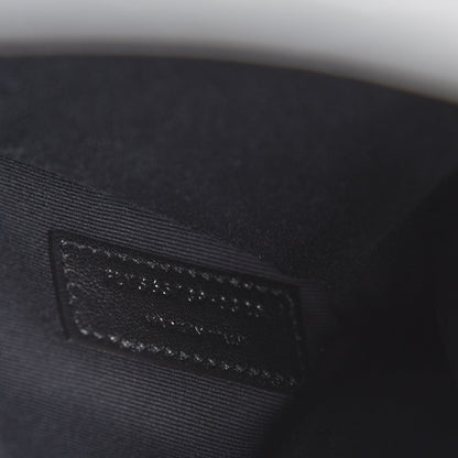 Saint Laurent Grain De Poudre Uptown Pouch Black 6 of 9