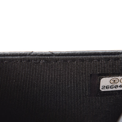 Chanel Lambskin Quilted Trendy CC Wallet On Chain WOC Black 6 of 10