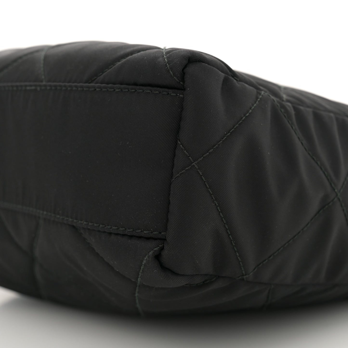 Re-Nylon Saffiano Stitched Re-Edition 1995 Shoulder Bag Black