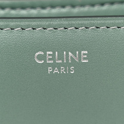 Celine Box Calfskin Medium Classic Box Flap Bag Celadon 6 of 13