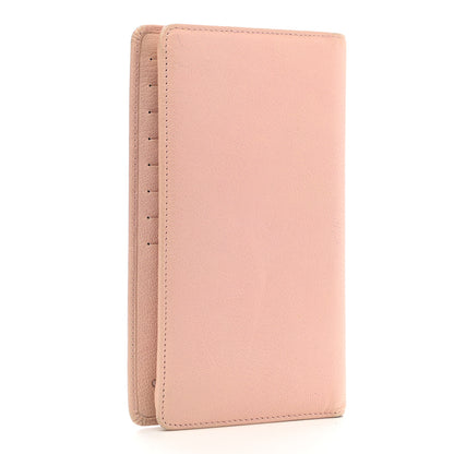 Chanel Goatskin Camellia Yen Wallet Pink 3 of 7