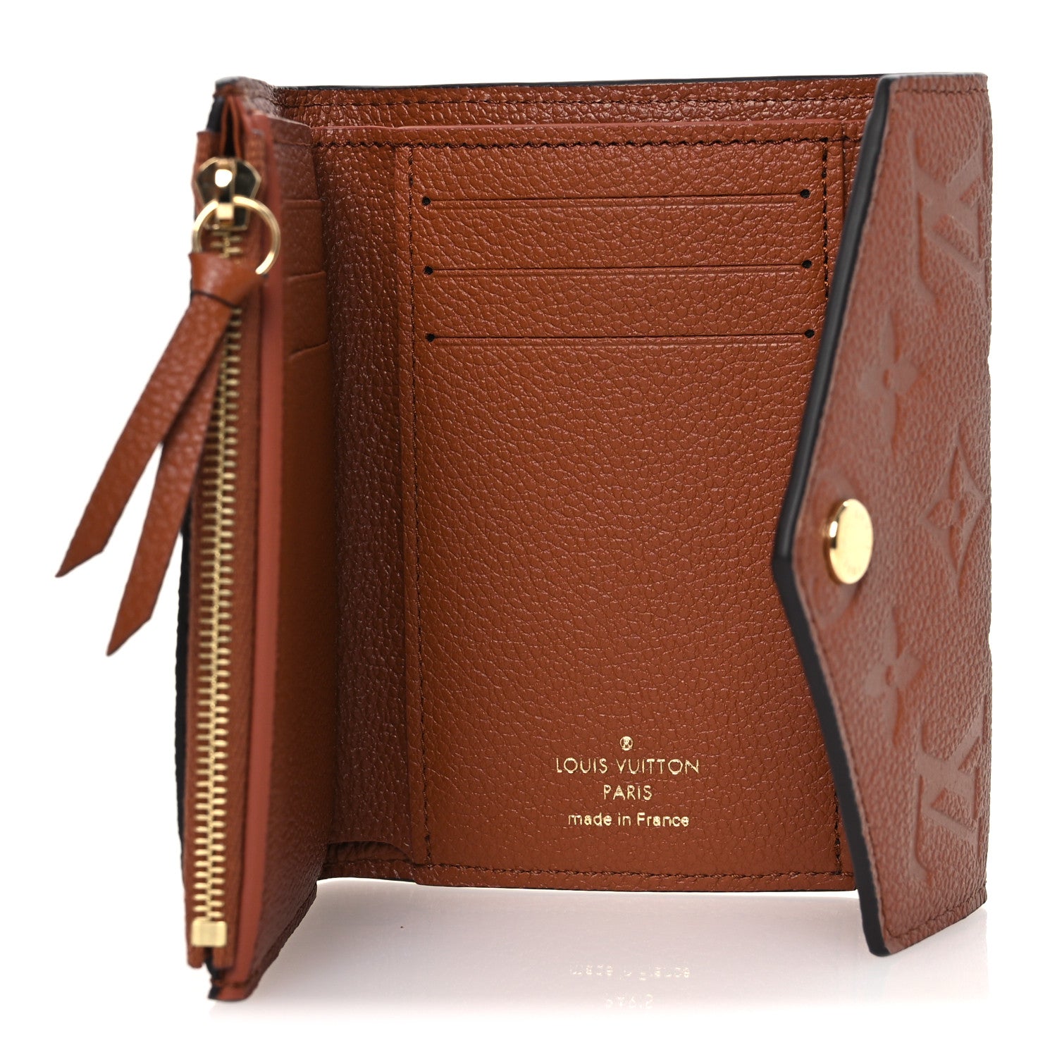 Louis Vuitton Empreinte Victorine Wallet Cognac 5 of 8