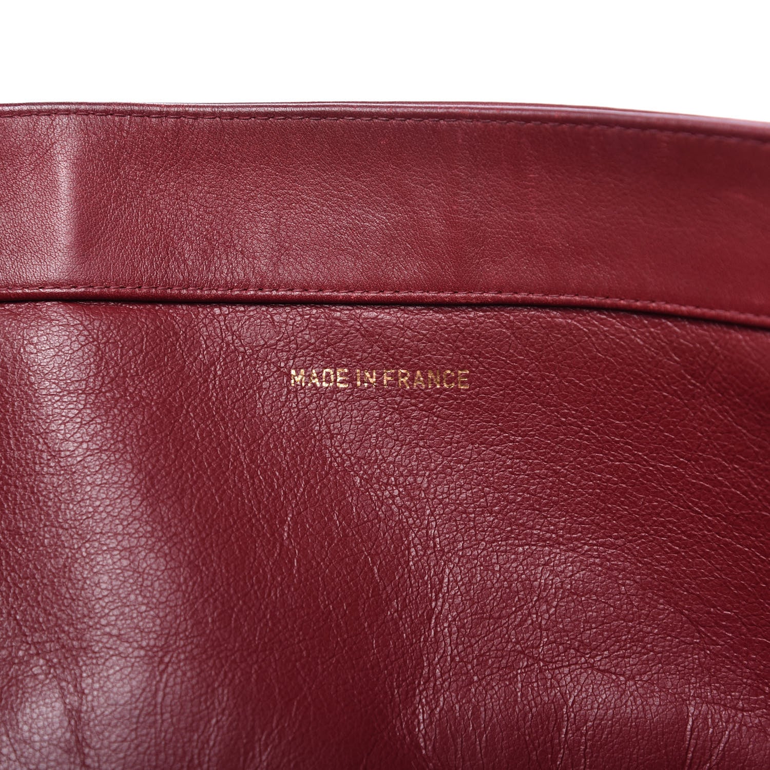 Chanel Lambskin Jumbo CC Shoulder Bag Red 9 of 11