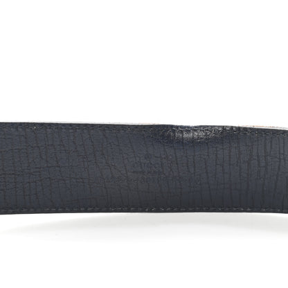 Gucci GG Plus Monogram Interlocking G Belt 90 36 Navy 3 of 6