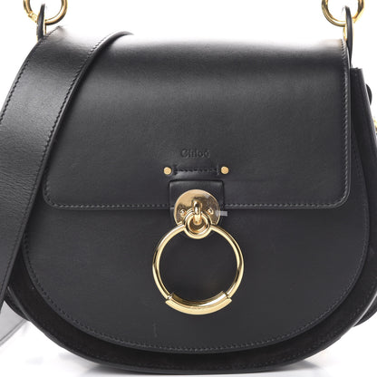 Chloe Grained Calfskin Large Tess Bag Black 10 of 14