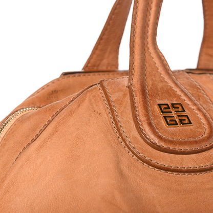 Givenchy Wrinkled Lambskin Large Corset Chain Nightingale Tan 15 of 17