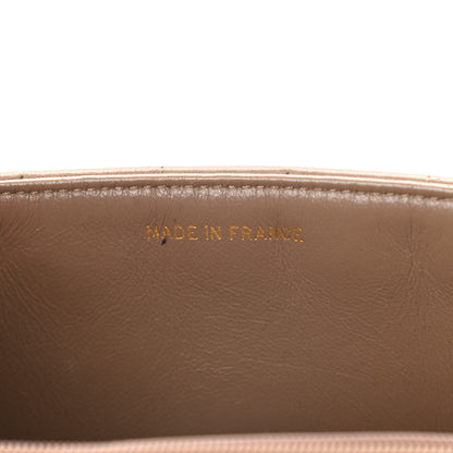 Chanel Lambskin Vertical Quilted CC Flap Shoulder Bag Brown 7 of 10