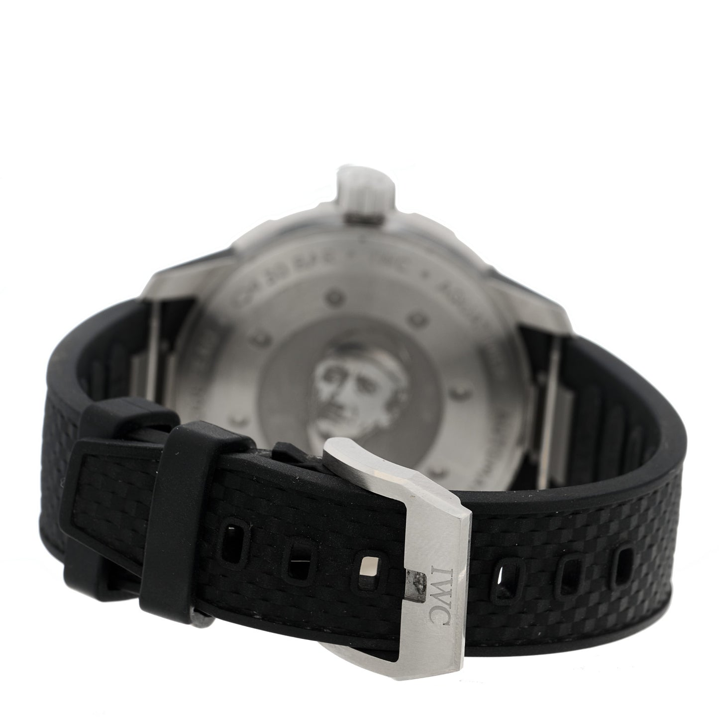 Stainless Steel Rubber 42mm Aquatimer Automatic Watch Blue IW329005