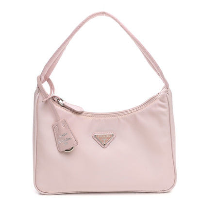 Prada Tessuto Nylon Saffiano Re-Edition 2000 Bag Alabastro 1 of 12