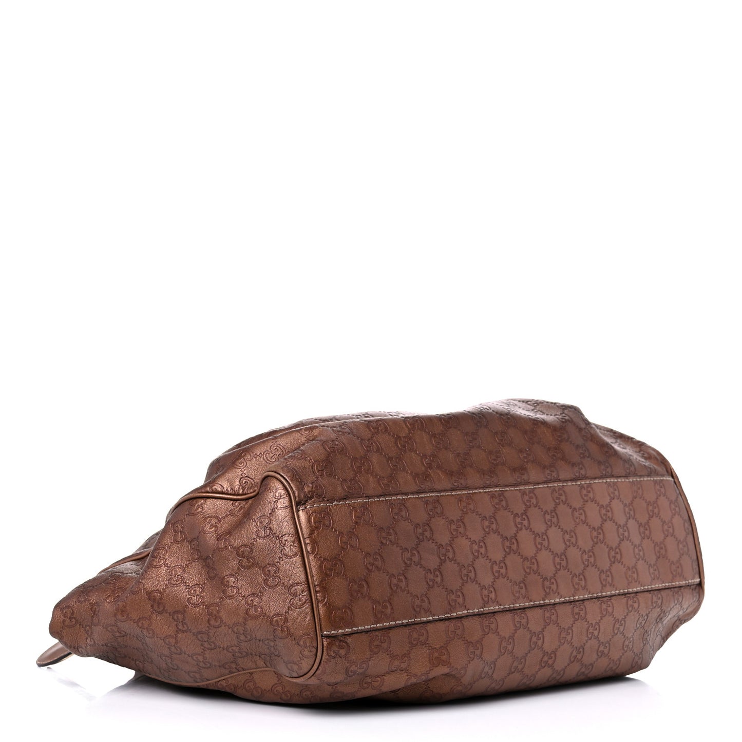 Guccissima Large Sukey Tote Bronze