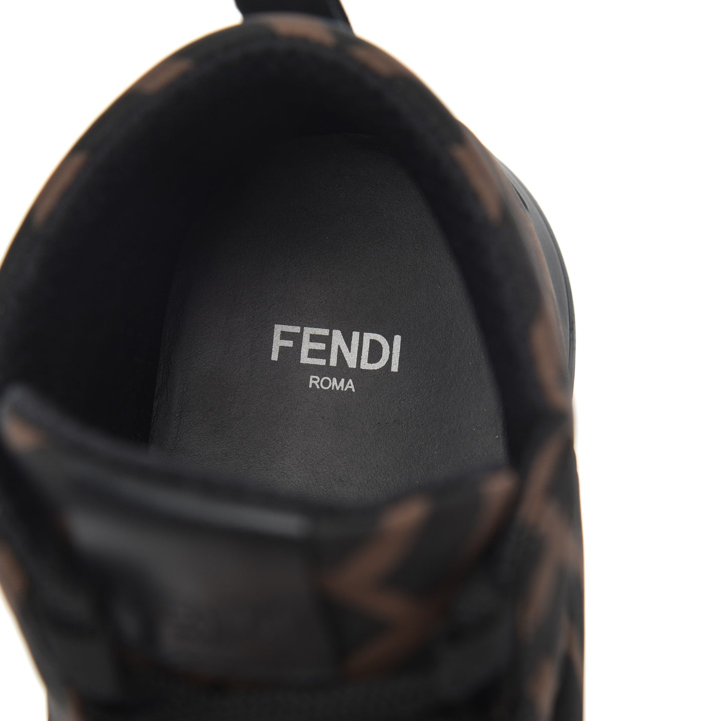 Nylon FF Reloaded High Top Sneakers 39.5 Tobacco Black
