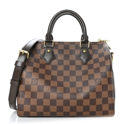 Louis Vuitton Damier Ebene Speedy Bandouliere 25 1 of 11