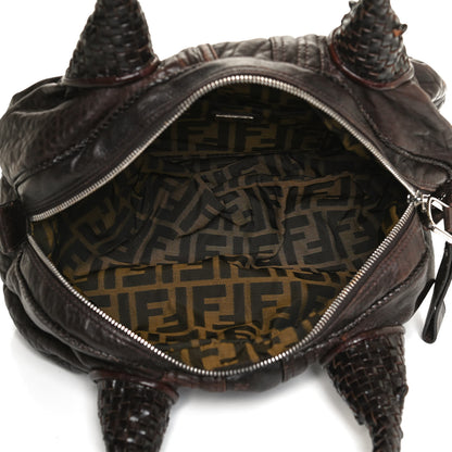 Fendi Nappa Nuvolata Spy Bowler Moro 4 of 11