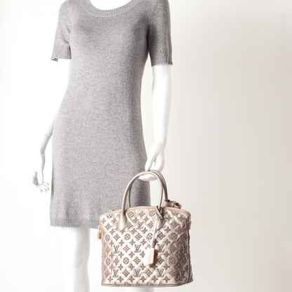 Louis Vuitton Patent Lambskin Fascination Lockit Gris 2 of 18