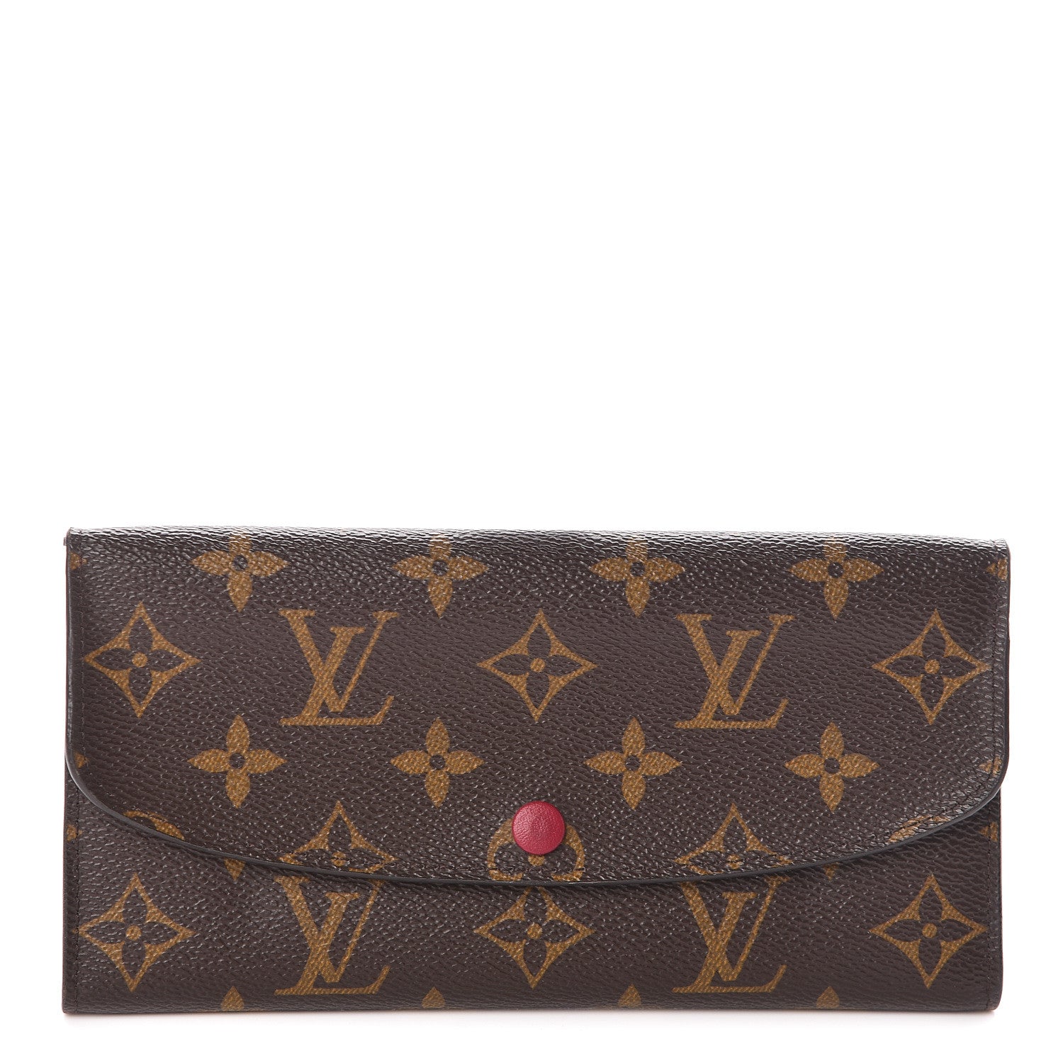 Louis Vuitton Monogram Emilie Wallet Fuchsia 1 of 9