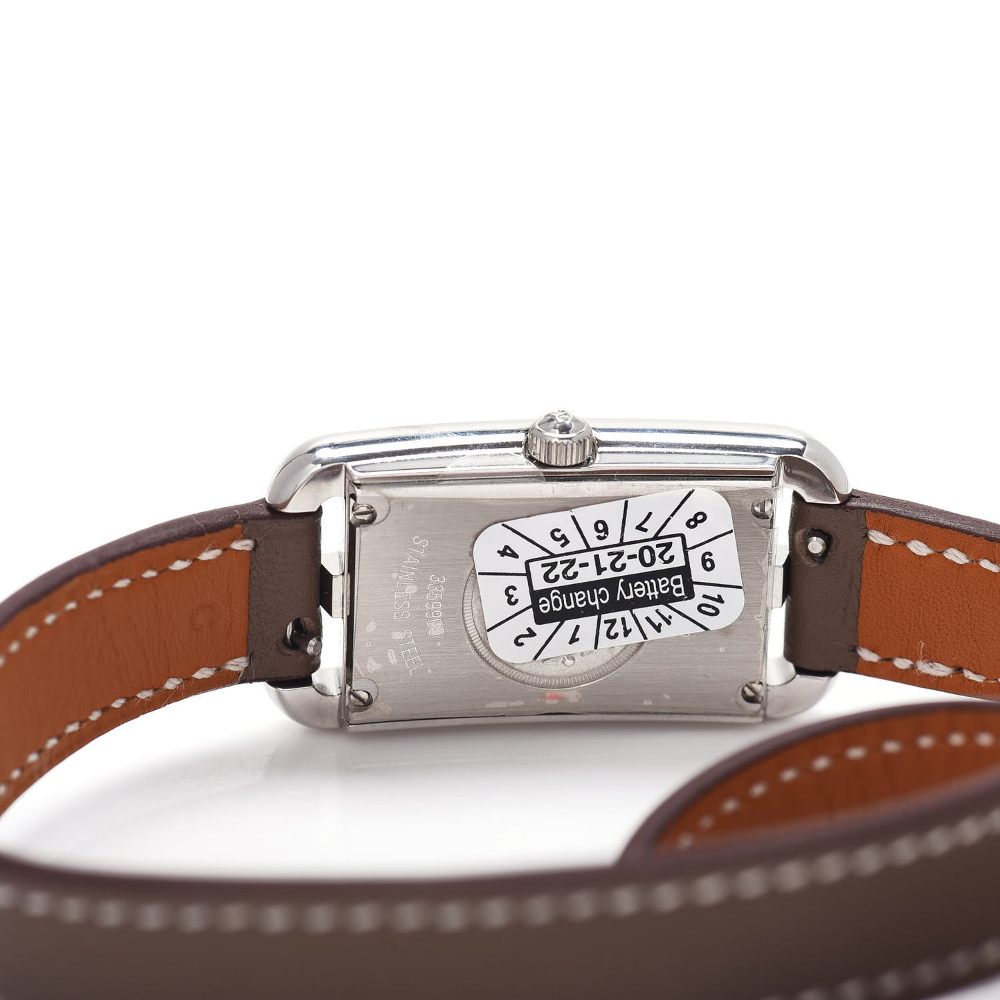 Stainless Steel Swift 20mm Nantucket Double Tour Quartz Watch Etoupe