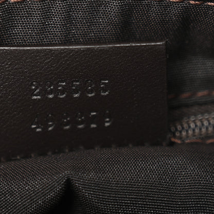 Gucci Monogram Eclipse Tote Dark Brown 7 of 12