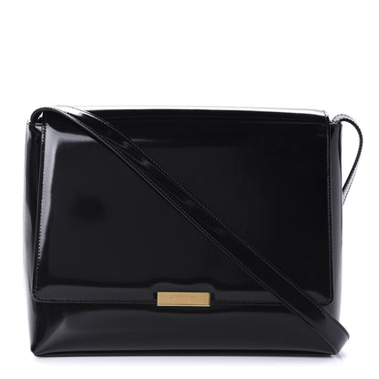 Saint Laurent Patent Le 90 Shoulder Bag Black 1 of 10