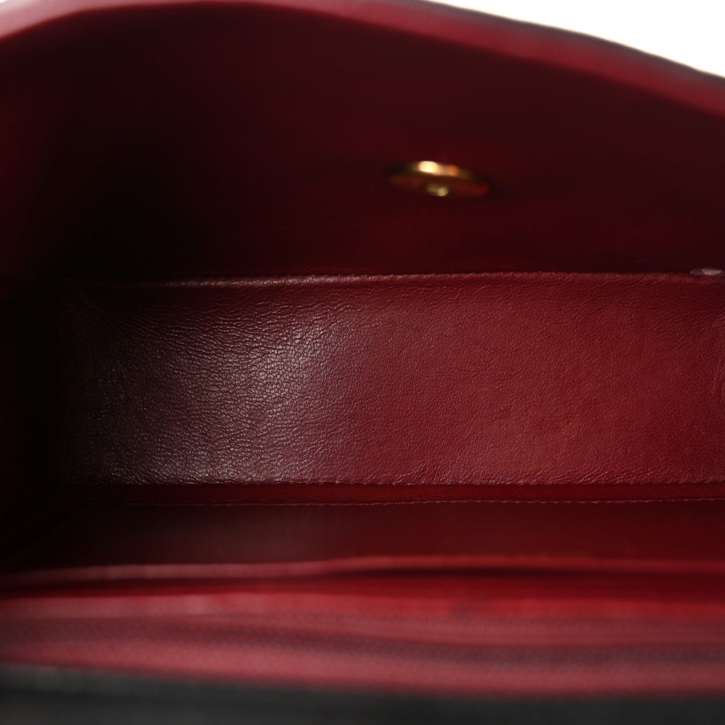 Lambskin Quilted Mini Square Flap Bag Black