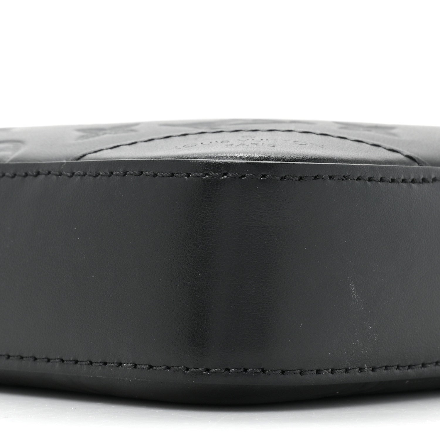 Louis Vuitton Calfskin Monogram Shadow Duo Messenger Black 8 of 11