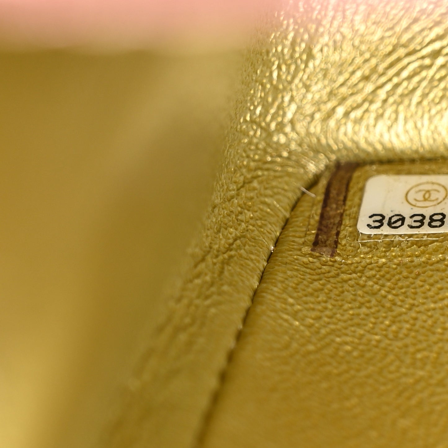 Metallic Goatskin Quilted Mini 2.55 Reissue Flap Multicolor