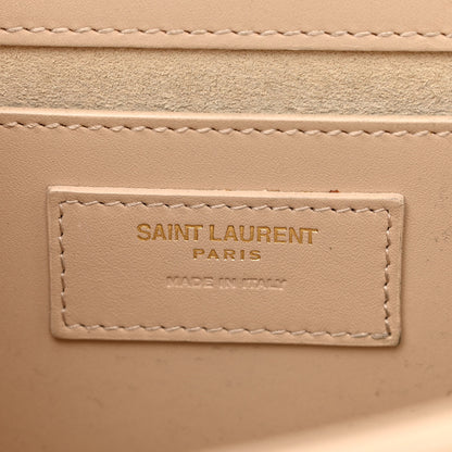 Saint Laurent Smooth Calfskin Medium Classic Monogram Kate Tassel Satchel Nude Powder 6 of 16