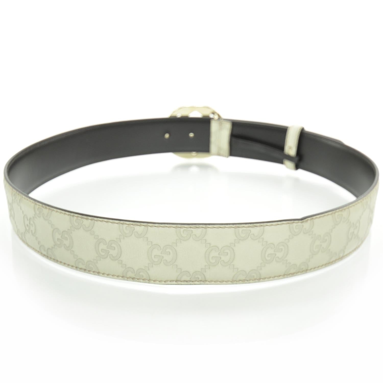 Gucci Guccissima GG Belt 90 36 4 of 5