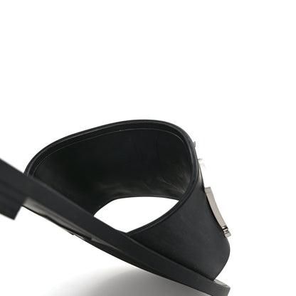 Christian Dior Calfskin Dio(r)evolution 10mm Slide Sandals 39 Black 10 of 11