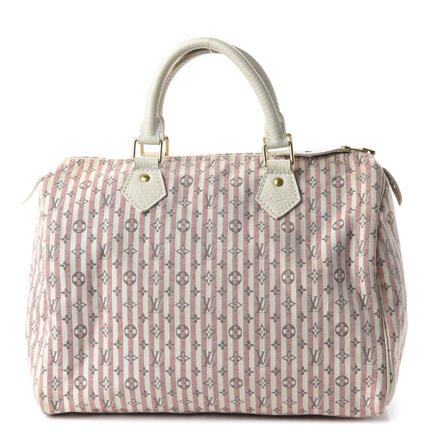 Louis Vuitton Mini Lin Croisette Speedy 30 Rouge 1 of 10