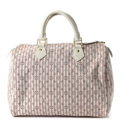 Louis Vuitton Mini Lin Croisette Speedy 30 Rouge 1 of 10